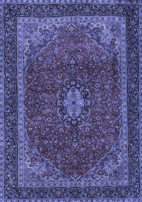 Medallion Blue Traditional Rug, tr2202blu