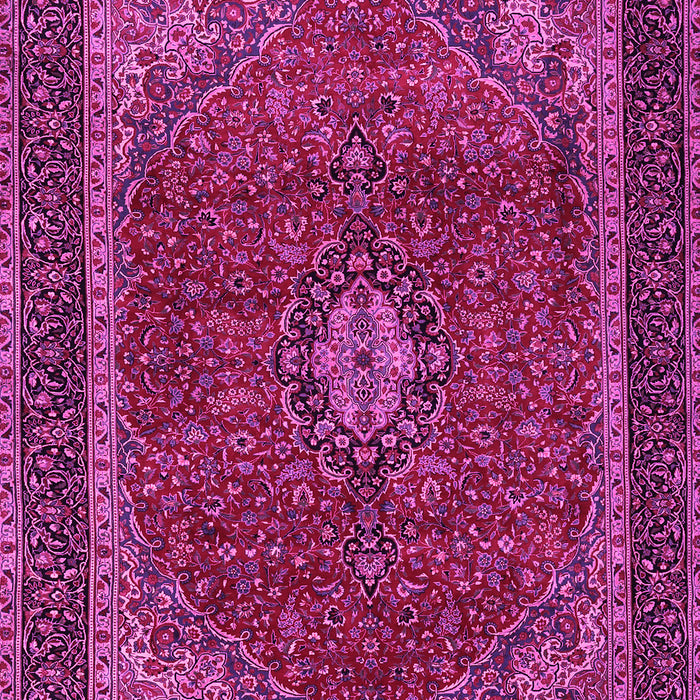 Medallion Pink Traditional Rug, tr2202pnk
