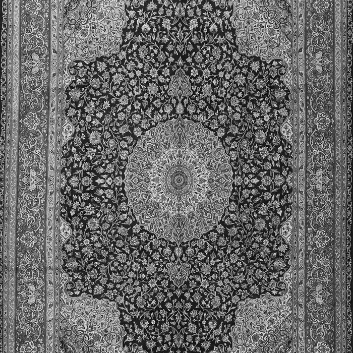 Medallion Gray Traditional Rug, tr2203gry