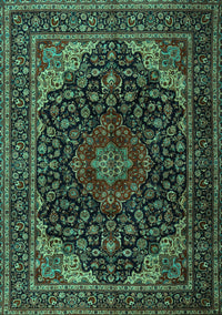 Persian Turquoise Traditional Rug, tr2204turq