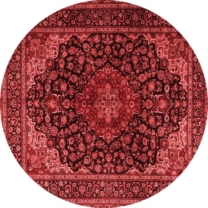 Machine Washable Persian Red Traditional Rug, wshtr2204red