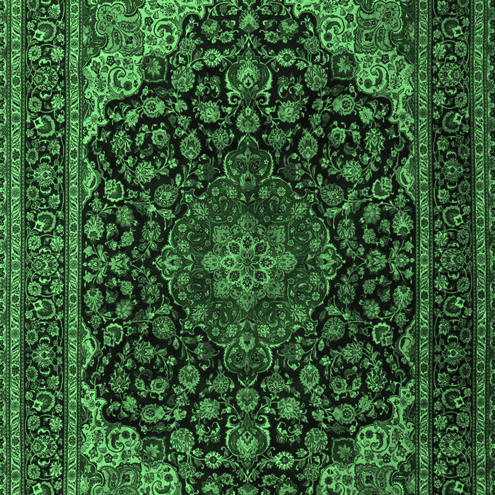 Persian Emerald Green Traditional Rug, tr2204emgrn