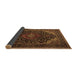 Sideview of Persian Brown Traditional Rug, tr2204brn