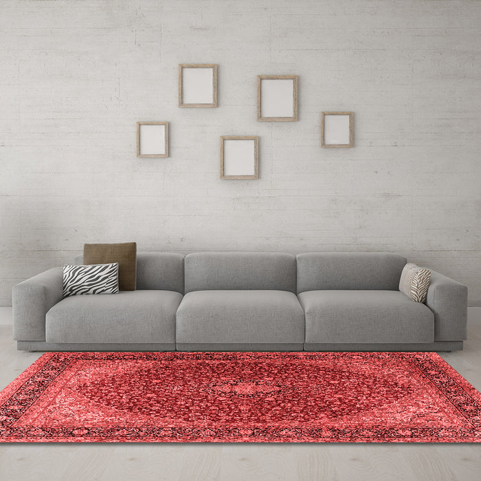 Traditional Red Washable Rugs