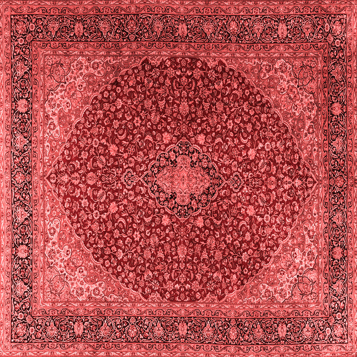 Machine Washable Persian Red Traditional Rug, wshtr2205red