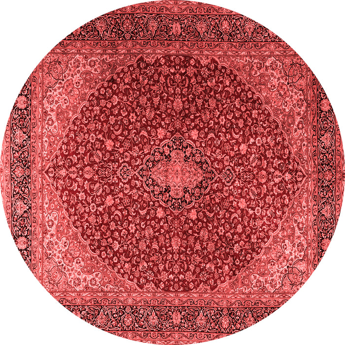 Machine Washable Persian Red Traditional Rug, wshtr2205red