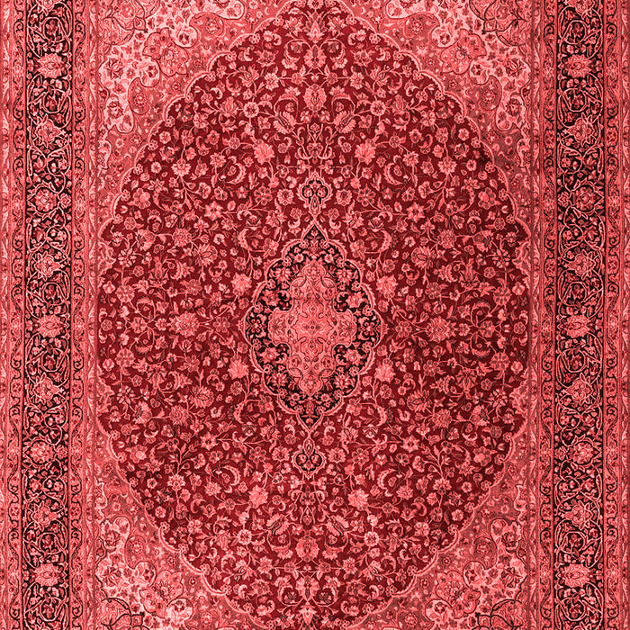 Machine Washable Persian Red Traditional Rug, wshtr2205red