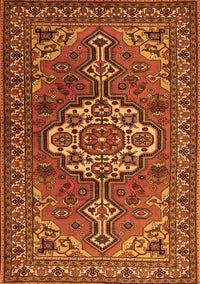 Persian Orange Traditional Rug, tr2207org