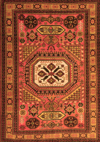 Persian Orange Traditional Rug, tr2208org