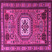 Square Persian Pink Traditional Rug, tr2208pnk