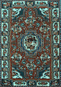 Persian Light Blue Traditional Rug, tr2209lblu