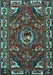 Persian Light Blue Traditional Rug, tr2209lblu