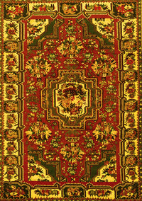 Persian Yellow Traditional Rug, tr2209yw