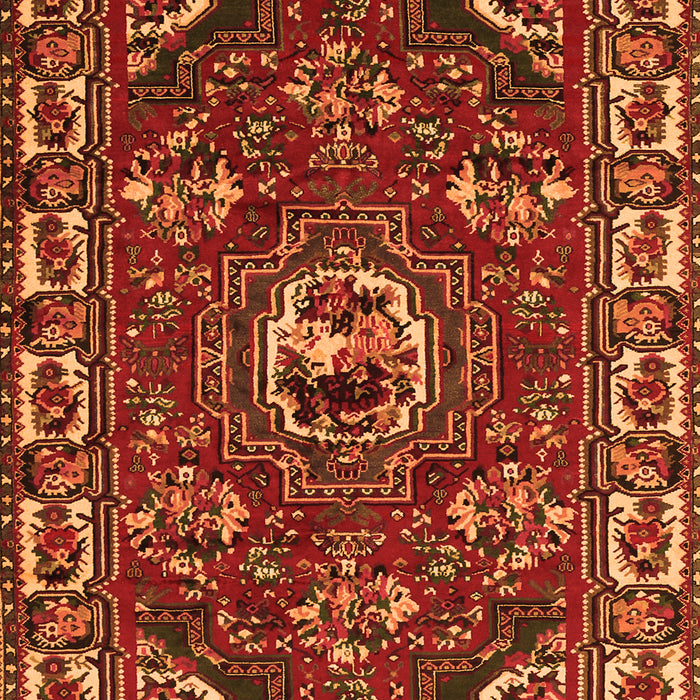 Persian Orange Traditional Rug, tr2209org