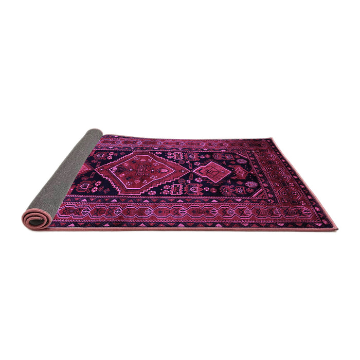 Sideview of Persian Purple Traditional Rug, tr220pur