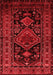 Persian Red Traditional Area Rugs