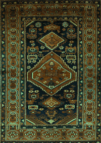 Persian Turquoise Traditional Rug, tr220turq