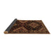 Sideview of Persian Brown Traditional Rug, tr2210brn