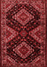 Persian Red Traditional Area Rugs