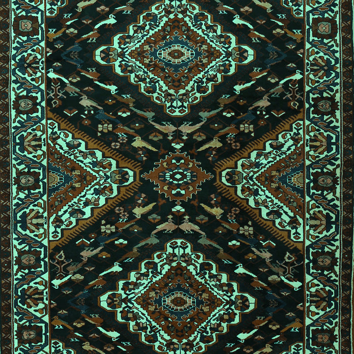 Persian Turquoise Traditional Rug, tr2210turq