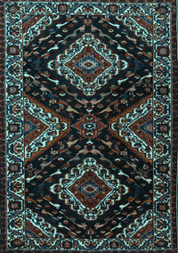 Persian Light Blue Traditional Rug, tr2210lblu