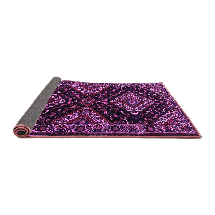 Sideview of Persian Purple Traditional Rug, tr2210pur
