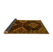 Sideview of Persian Yellow Traditional Rug, tr2210yw