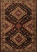 Persian Brown Traditional Rug, tr2210brn