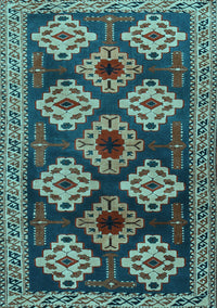 Persian Light Blue Traditional Rug, tr2211lblu