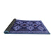 Sideview of Persian Blue Traditional Rug, tr2211blu
