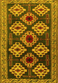 Persian Yellow Traditional Rug, tr2211yw