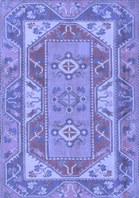 Oriental Blue Traditional Rug, tr2212blu