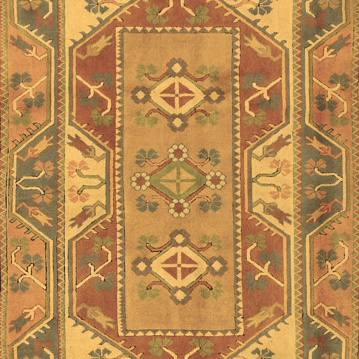 Machine Washable Oriental Brown Traditional Rug, wshtr2212brn