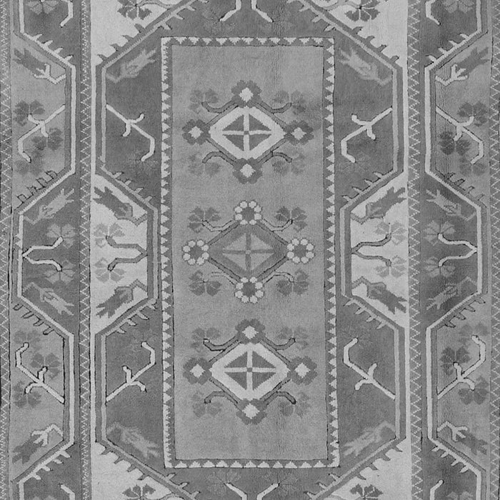 Serging Thickness of Machine Washable Oriental Gray Traditional Rug, wshtr2212gry