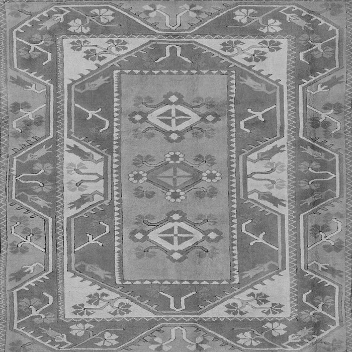 Serging Thickness of Oriental Gray Traditional Rug, tr2212gry