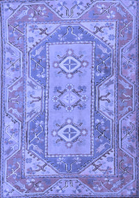 Oriental Blue Traditional Rug, tr2213blu