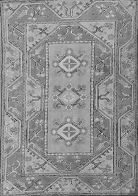 Oriental Gray Traditional Rug, tr2213gry