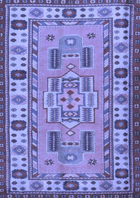 Oriental Blue Traditional Rug, tr2214blu