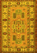 Machine Washable Oriental Yellow Traditional Rug, wshtr2214yw