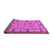 Sideview of Oriental Purple Traditional Rug, tr2214pur