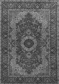 Medallion Gray Traditional Rug, tr2215gry