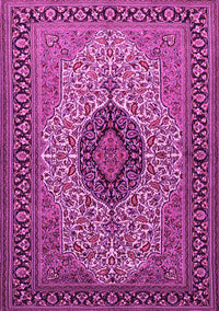 Medallion Pink Traditional Rug, tr2216pnk