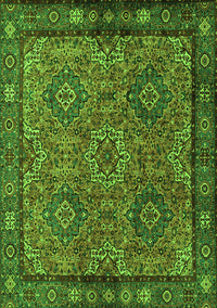 Persian Green Traditional Rug, tr2217grn