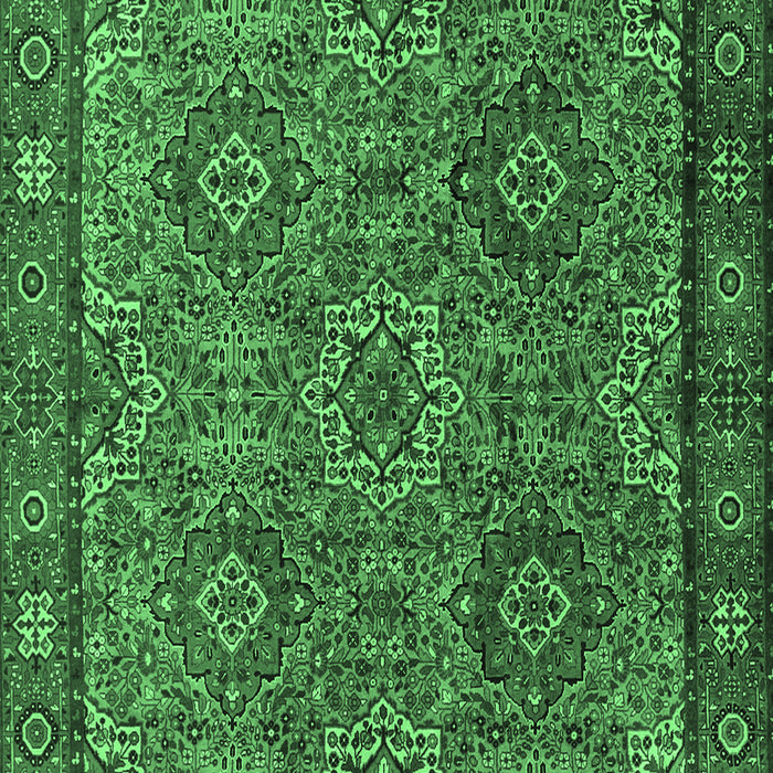 Persian Emerald Green Traditional Rug, tr2217emgrn