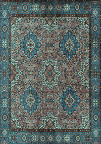 Persian Light Blue Traditional Rug, tr2217lblu