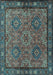 Persian Light Blue Traditional Rug, tr2217lblu