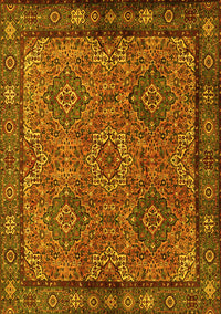 Persian Yellow Traditional Rug, tr2217yw