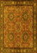 Persian Yellow Traditional Rug, tr2217yw