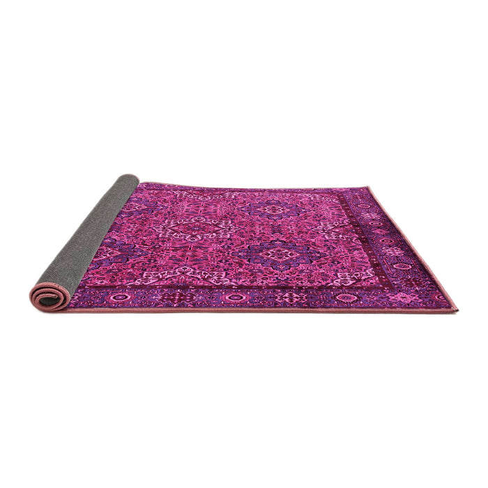 Sideview of Persian Pink Traditional Rug, tr2217pnk