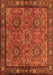 Persian Orange Traditional Rug, tr2217org